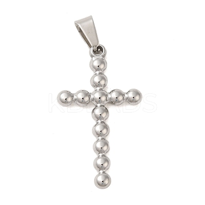 Non-Tarnish 304 Stainless Steel Pendants STAS-C103-30B-P-1
