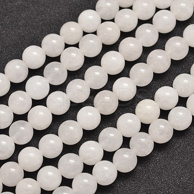 Natural Malaysia Jade Bead Strands G-A146-10mm-A29-1