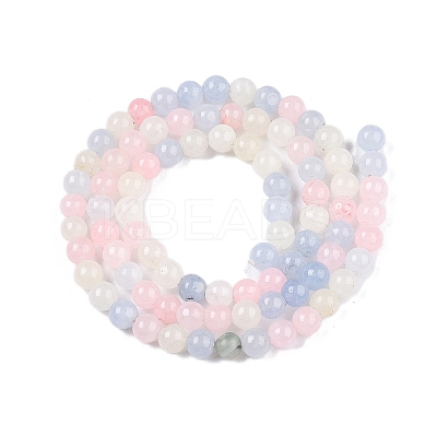 Dyed Natural White Jade Beads Strands G-T140-4mm-A03-1