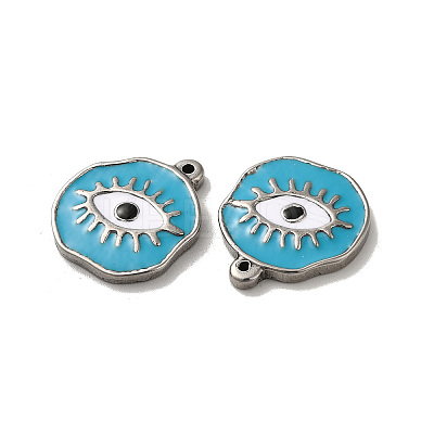 304 Stainless Steel Charms STAS-C074-06P-02-1