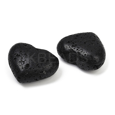 Heart Natural Lava Rock Palm Stones G-C186-02C-1