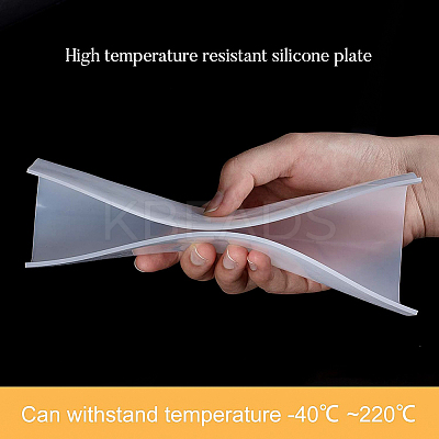 High Temperature Resistance Food Grade Silicone Sheet AJEW-WH0104-98A-1