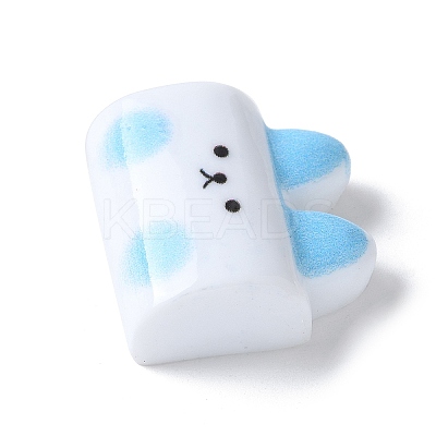 Opaque Resin Cabochons RESI-Z033-03D-1