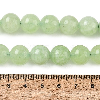Dyed Natural Malaysia Jade Beads Strands G-G021-01D-04-1