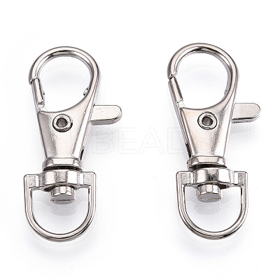 Alloy Swivel Lobster Claw Clasps FIND-T069-01C-P-1
