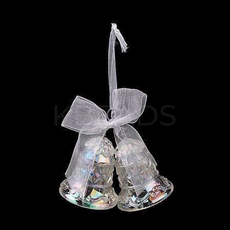 Christmas Transparent Acrylic Big Pendant Decorations LS-HJEW-F017-02-1