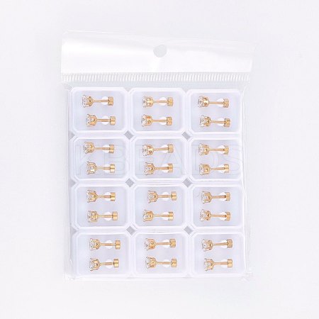 304 Stainless Steel Earlobe Plugs EJEW-H362-07G-4mm-1