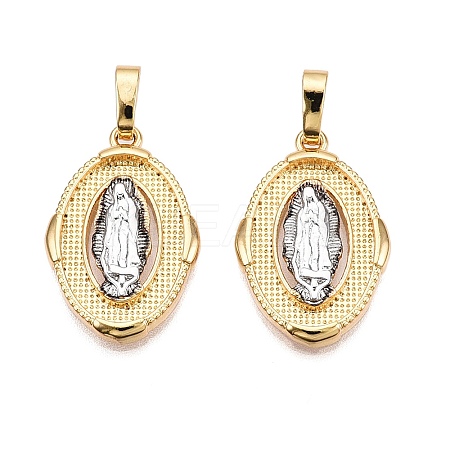 Brass Pendants KK-T070-30G-1