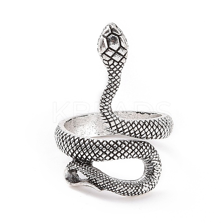Snake Wide Band Rings for Men LS-RJEW-F126-09AS-1