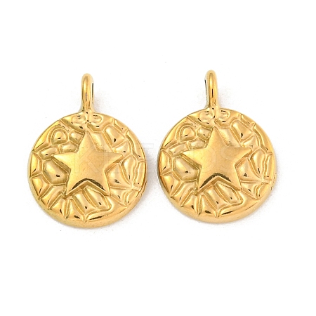 Ion Plating(IP) 304 Stainless Steel Pendants STAS-N103-136G-1
