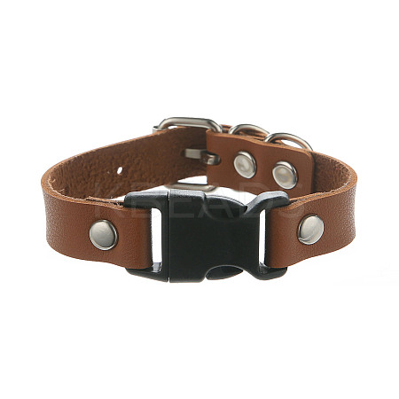 Imitation Leather & Alloy & Plastic Bracelets for Men Women FS-WG10CE2-10-1