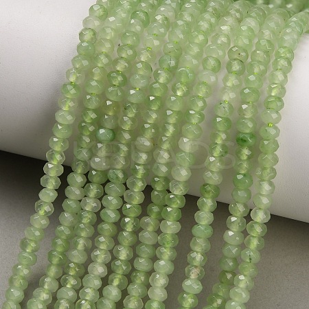 Dyed Natural White Jade Beads Strands GG-CBAF9EE-A12-3x4mm-1
