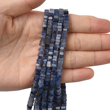 Natural Blue Aventurine Beads Strands G-A280-C08-01-1