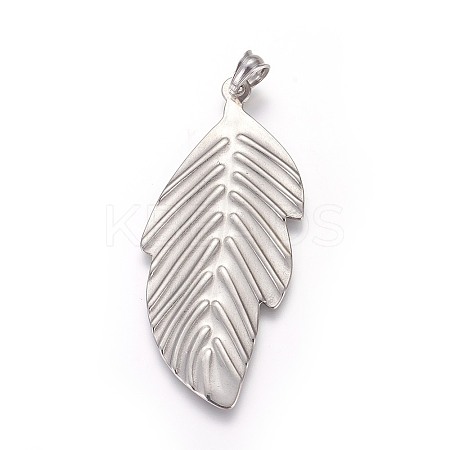Tarnish Resistant 304 Stainless Steel Big Pendants LS-STAS-E449-06B-P-1