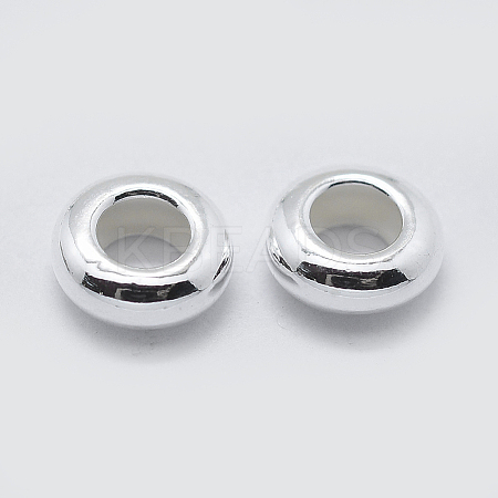 925 Sterling Silver Spacer Beads STER-K171-40S-02-1