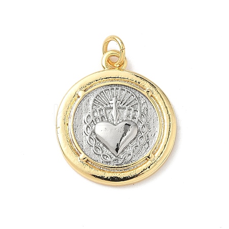Brass Pendants KK-L239-050G-01-1