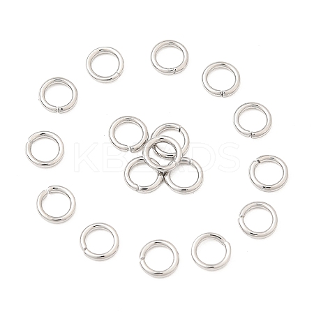 SHEGRACE Brass Open Jump Rings XGR0078P-12P-1