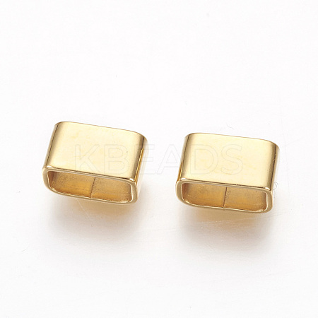 201 Stainless Steel Slide Charms STAS-G187-30G-1
