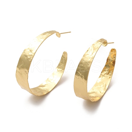 Rack Plating Brass Ear Studs EJEW-P226-14G-1