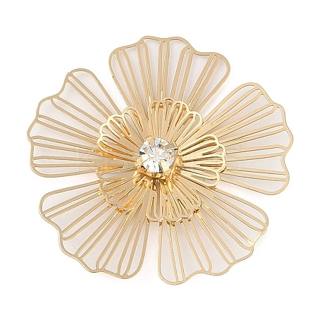 Brass Cobochons KK-L219-09G-01-1