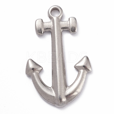 Non-Tarnish 304 Stainless Steel Pendants STAS-O140-14P-1