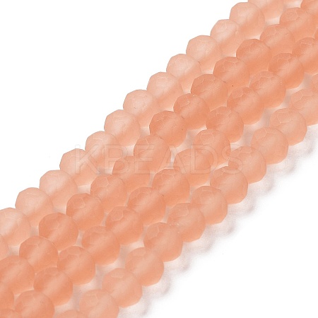 Transparent Glass Beads Strands EGLA-A034-T4mm-MD21-1