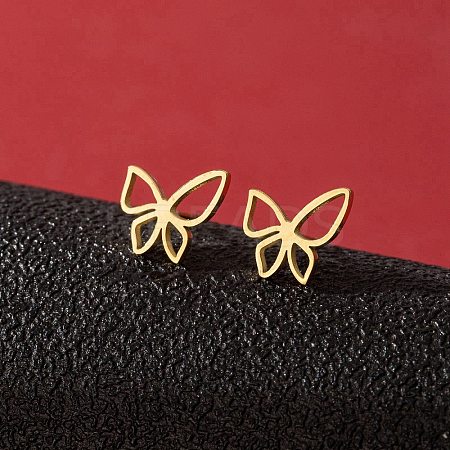 Stainless Steel Stud Earrings for Women PW-WGFE412-17-1