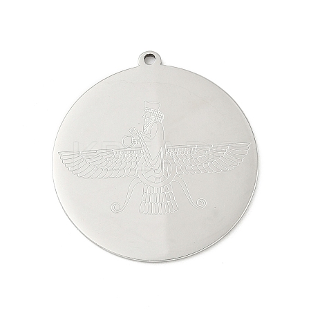304 Stainless Steel Pendants LS-STAS-G355-11P-1