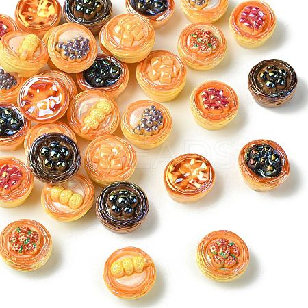 30Pcs Opaque Acrylic Beads SACR-CJ0011-89-1