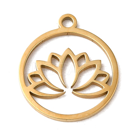 201 Stainless Steel Pendants STAS-E211-02G-1