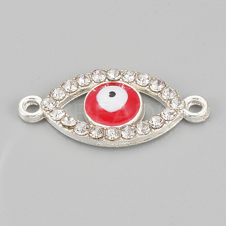 Alloy Rhinestone Links connectors LS-ALRI-S170-22S-1