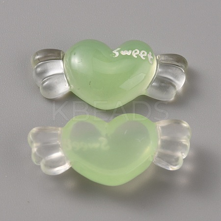 Transparent Resin Cabochons RESI-WH0035-04C-1