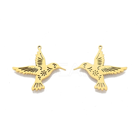Ion Plating(IP) 201 Stainless Steel Pendants STAS-N098-099LG-1