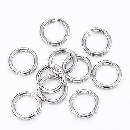 Tarnish Resistant 304 Stainless Steel Open Jump Rings LS-X-STAS-H555-05P-1