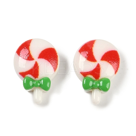 Christmas Opaque Resin Decoden Cabochons LS-CRES-M036-03L-1