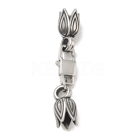 316 Surgical Stainless Steel Lobster Claw Clasps STAS-L307-01ASP-1