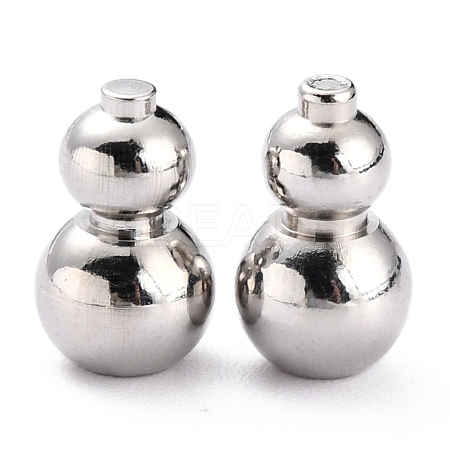 Non-Tarnish 304 Stainless Steel Beads X-STAS-B011-05C-P-1