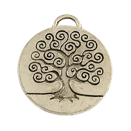Tibetan Style Alloy Enamel Pendants Setting TIBEP-3395-AS-RS-1
