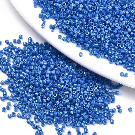 FGB 11/0 Grade A Baking Paint Glass Seed Beads SEED-S030-1042-1