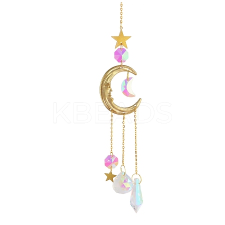 Crystal Ceiling Chandelier Suncatcher PW-WG63866-04-1