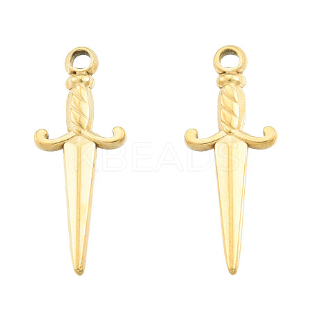 Ion Plating(IP) 201 Stainless Steel Pendants LS-X-STAS-N098-246LG-1