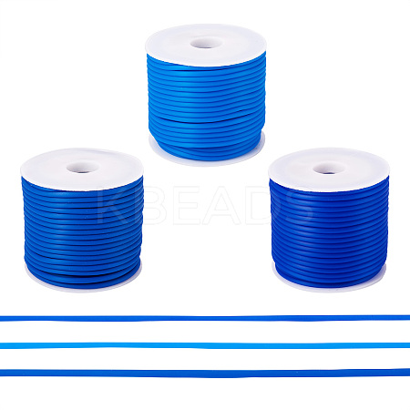 30M 3 Colors Hollow Pipe PVC Tubular Synthetic Rubber Cord RCOR-TA0001-14C-1