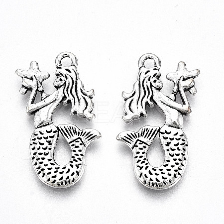 Tibetan Style Alloy Pendants LS-X-TIBE-S323-084AS-RS-1