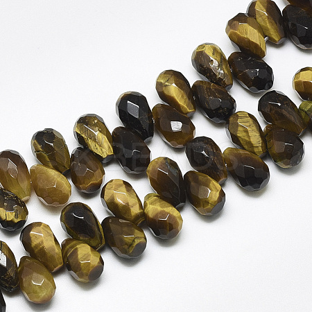 Natural Tiger Eye Beads Strands G-S357-C02-01-1