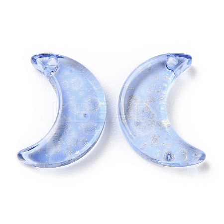 Transparent Baking Paint Glass Beads X1-GLAA-D010-01H-1