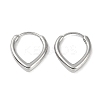 Non-Tarnish 316 Surgical Stainless Steel Hoop Earrings for Women EJEW-P274-18D-P-1