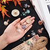 14Pcs Heart Transparent Glass Bottles AJEW-FH0001-78-2