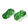 Spray Painted Imitation Jade Glass Beads GLAA-Z007-01D-2