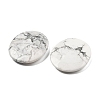 Natural Howlite Cabochons G-A258-01B-2