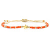 Glass Seed Beads Adjustable Bracelets KO8624-5-1